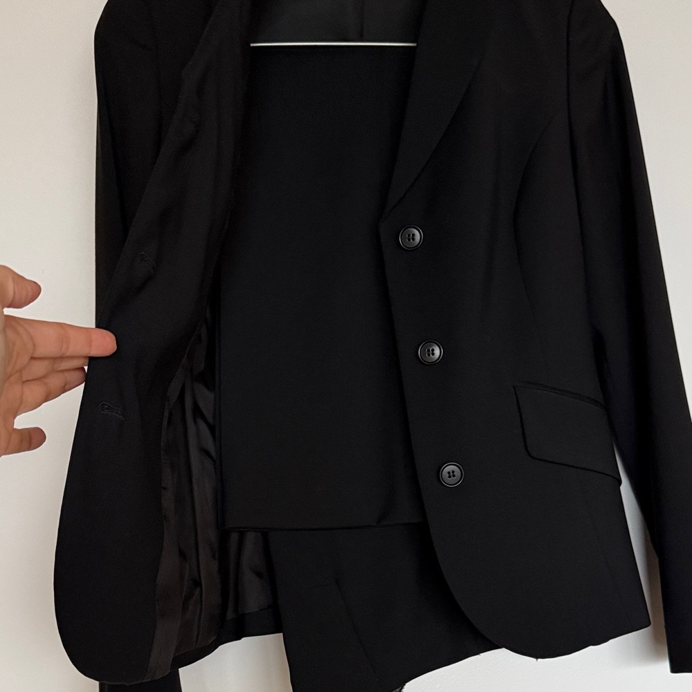 United Colors of Benetton Women's Pant and Coat Suit Set